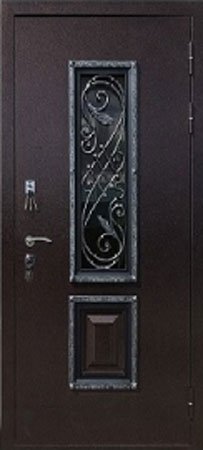 Металлическая дверь Гранит Коттедж Внешняя сторона